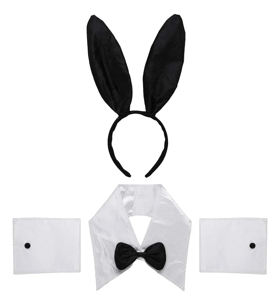 Set Conejo Sexy Playboy Diadema Moño