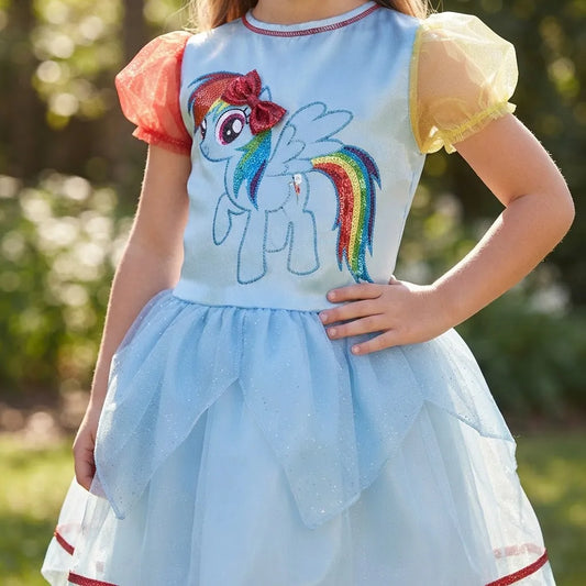 Disfraz My Little Pony Rainbow Dash Para Niña