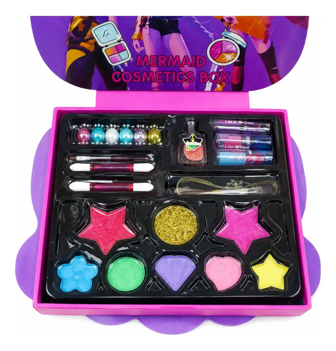 Set De Maquillaje Infantil Guerreras Kpop
