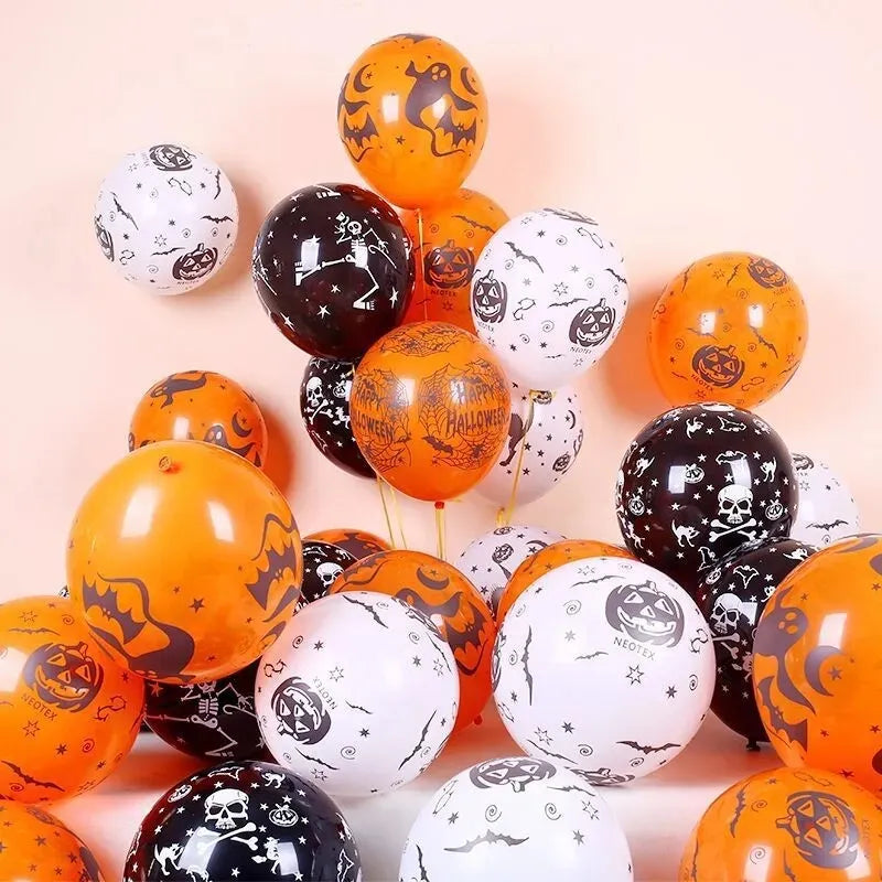 Globos Halloween Surtidos Radio 12 Pack X20
