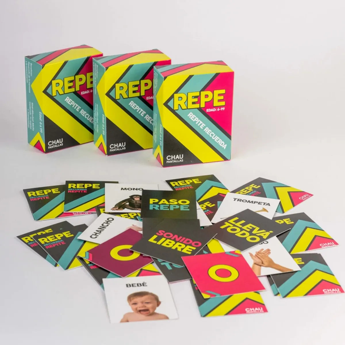 Juego De Mesa Repe Repite Recuerda chau pantallas