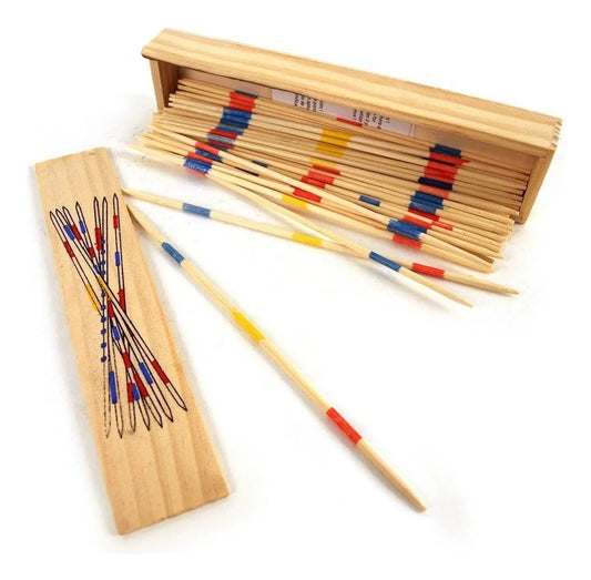 Mikado En Madera Con Estuche 30 Piezas Montessori
