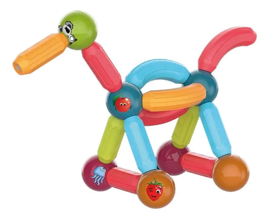 Juego Magnético 26pcs Coloridas Construcción Formas