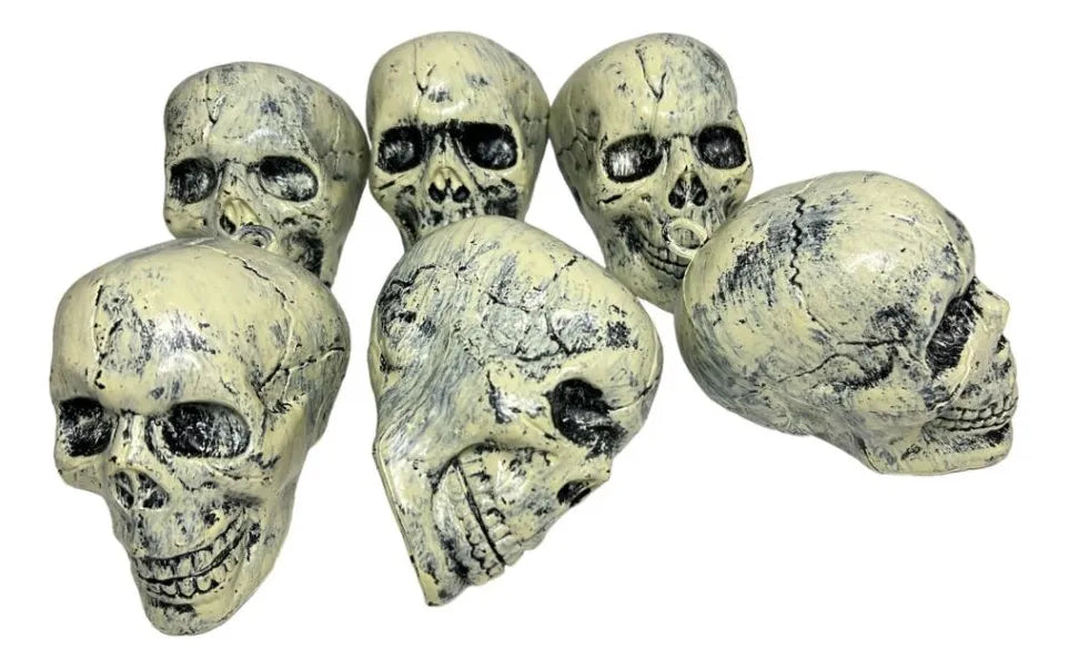 Calavera Craneo 12cm Cotillon Halloween X6