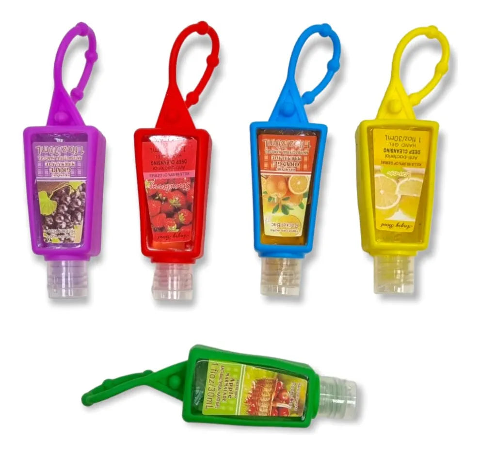Alcohol En Gel Con Dispensador Llavero Cartera 30ml