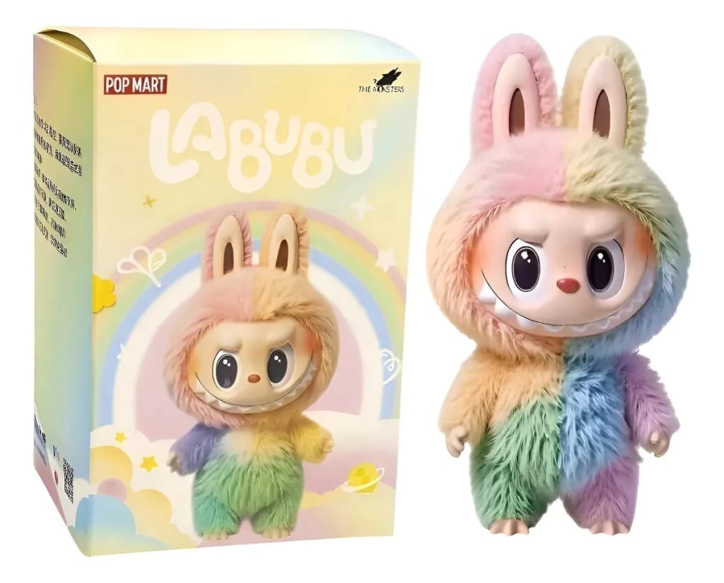 Muñeca Labubu Popmart Arcoiris 4ta Generacion