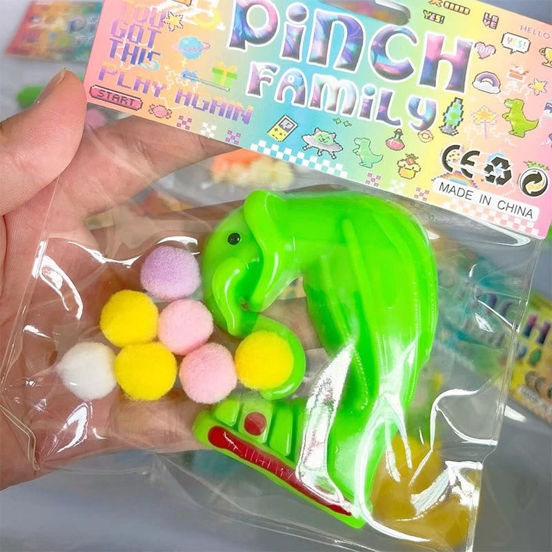 Squishy Italian Brainrot Pinch Family Pack X3