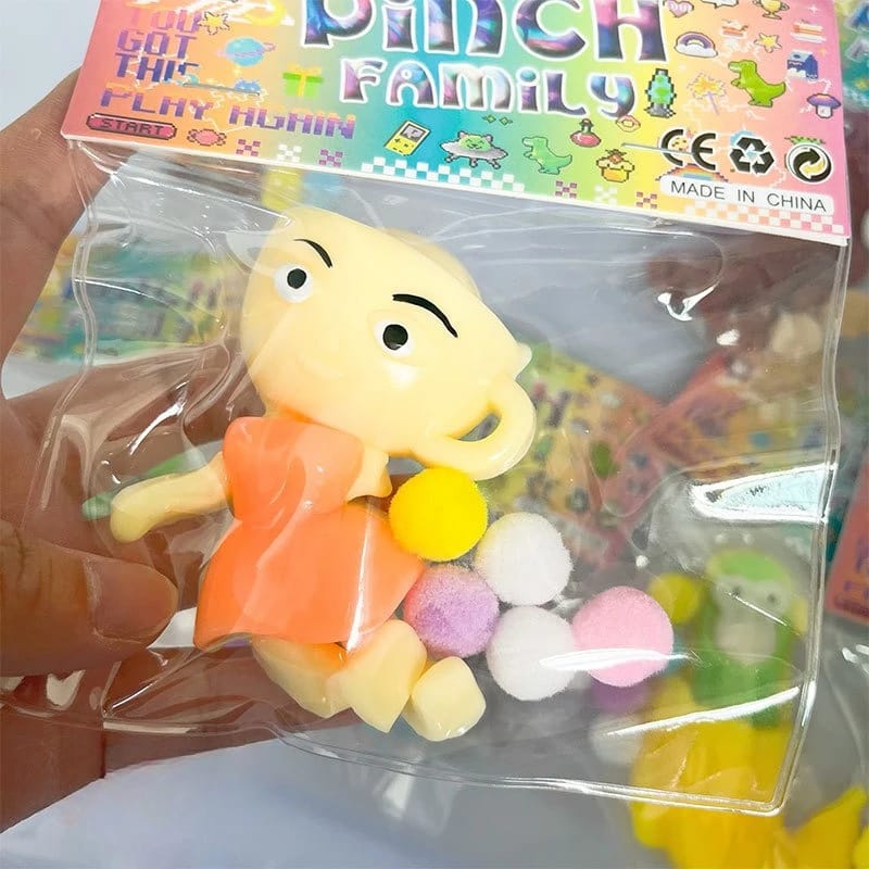 Squishy Pinch Family Italian Brainrot Amansaloco