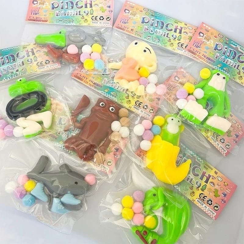 Squishy Pinch Family Italian Brainrot Amansaloco