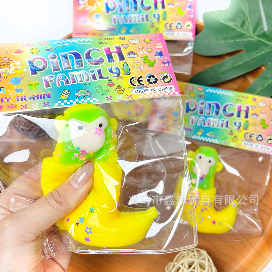 Squishy Italian Brainrot Pinch Family Pack X3