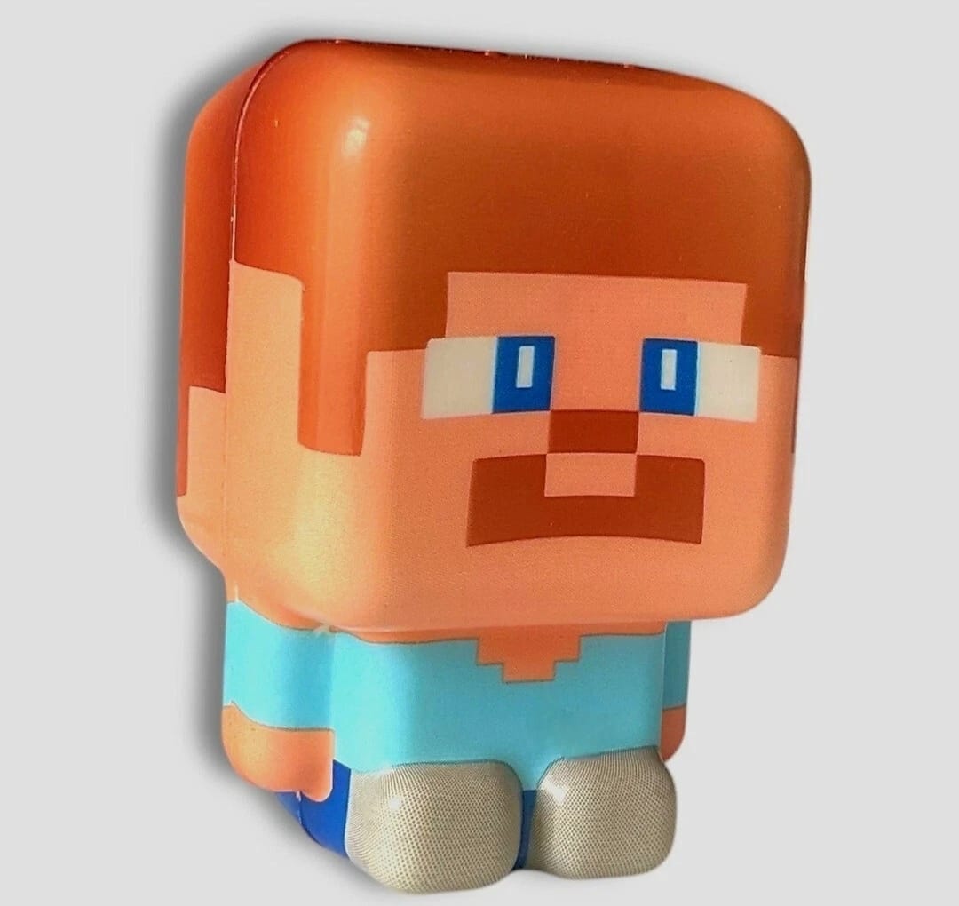 Squishy Minecraft Antiestres Fidget Toy Pack X3