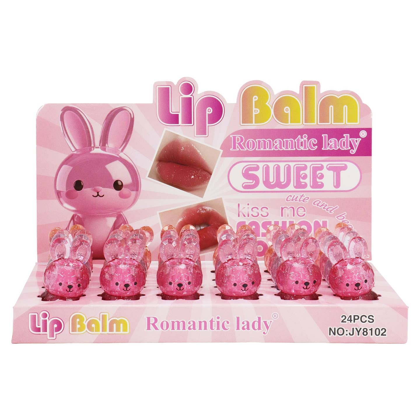 Brillo Labial Infantil Conejo Pack X12 Sorpresitas