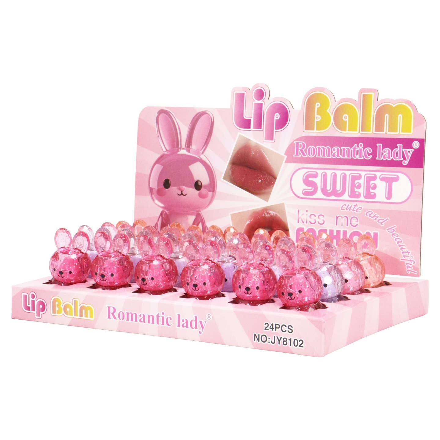 Brillo Labial Infantil Conejo Pack X12 Sorpresitas