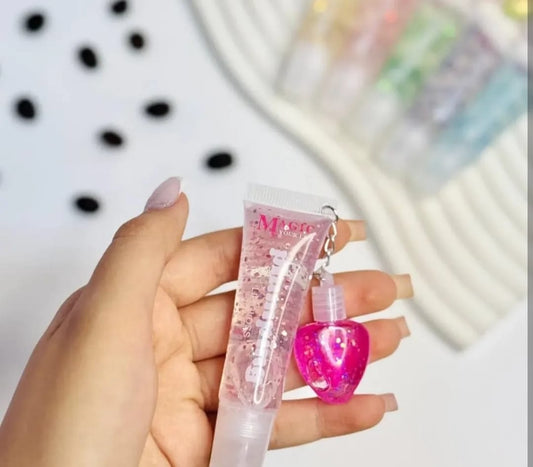 Maquillaje Infantil Doble Brillo Labial Pack X12