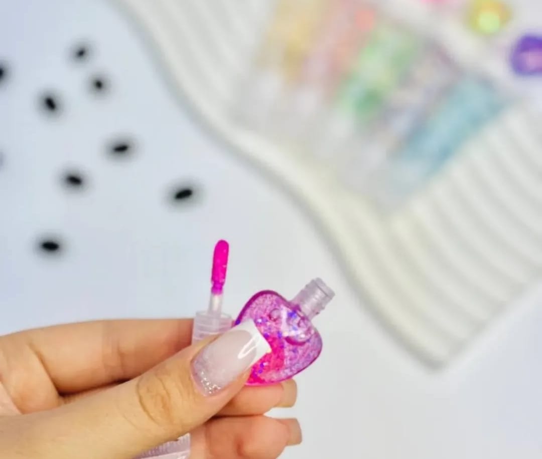 Maquillaje Infantil Doble Brillo Labial Sorpresitas