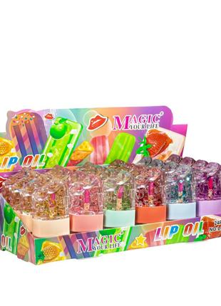 Brillo Labial Infantil Paleta De Helado Sorpresitas