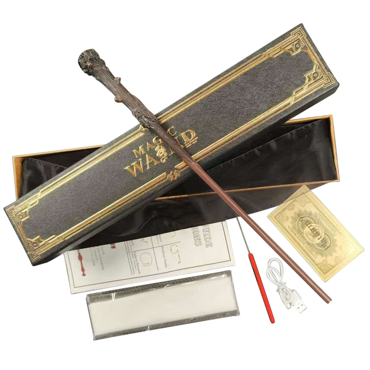 Varita De Harry Potter Con Luz Y Sonido