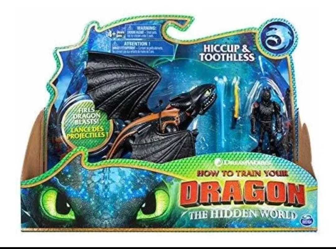 Muñeco Y Dragon Como Entrenar A Tu Dragon Chimuelo