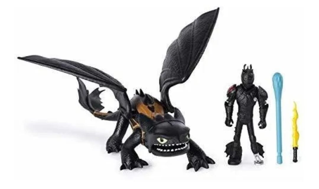 Muñeco Y Dragon Como Entrenar A Tu Dragon Chimuelo