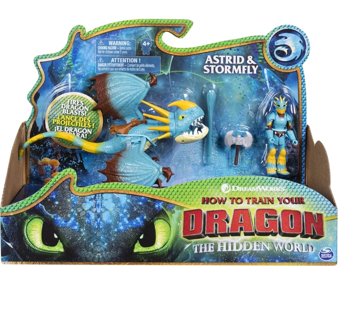 Muñeco Y Dragon Como Entrenar A Tu Dragon Tormenta