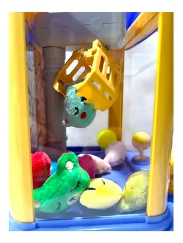 Máquina De Regalos Con Garra Capibara Luz Y Sonido