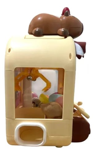 Máquina De Regalos Con Garra Capibara Luz Y Sonido