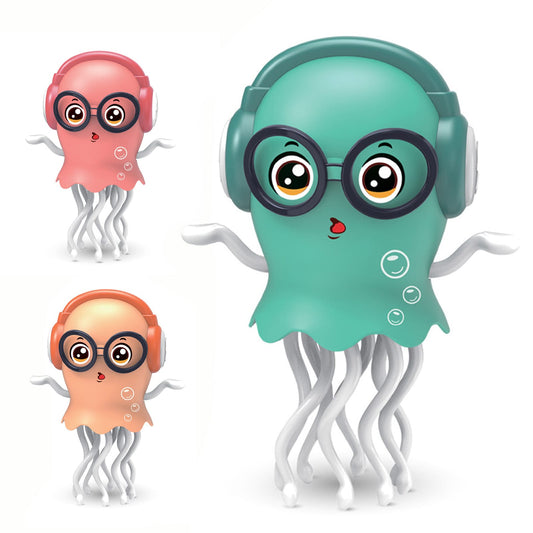 Pulpo Bailarín 360° Luz Sonido A Pila Viral Tiktok