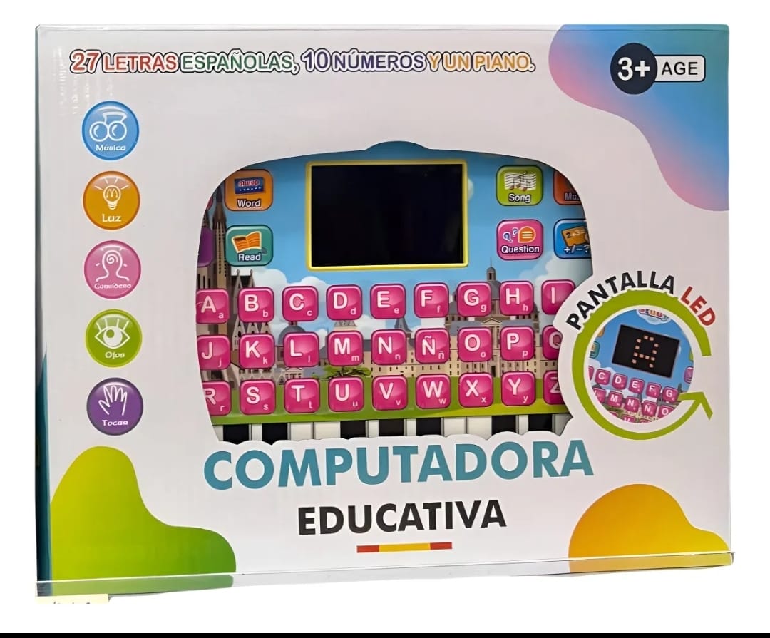 Tablet Computadora De Juguete Interactivo Educativo