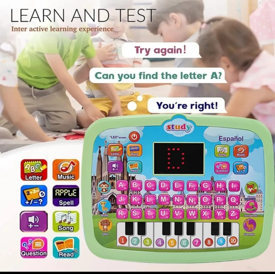 Tablet Computadora De Juguete Interactivo Educativo
