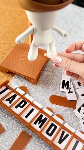 Juego De Mesa El Clasico Ahorcado Con Muñeco