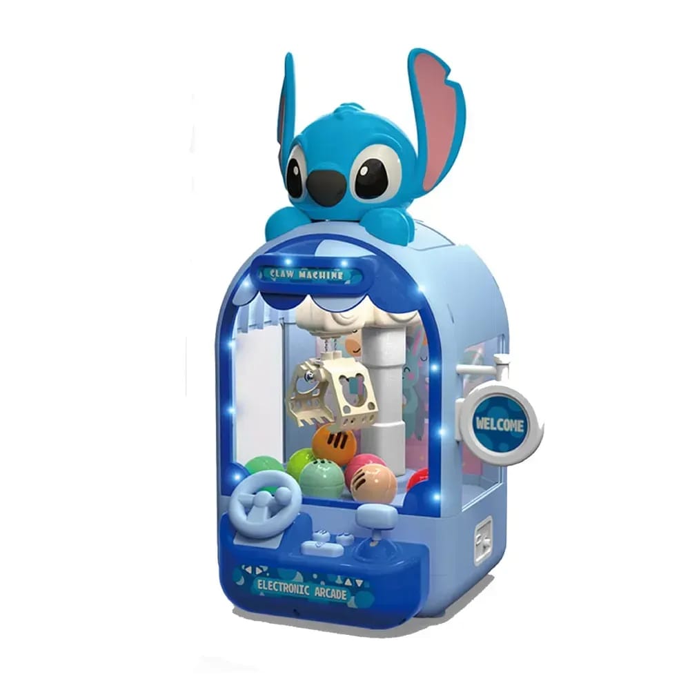 Máquina De Regalos Con Garra Stitch Luz Y Sonido