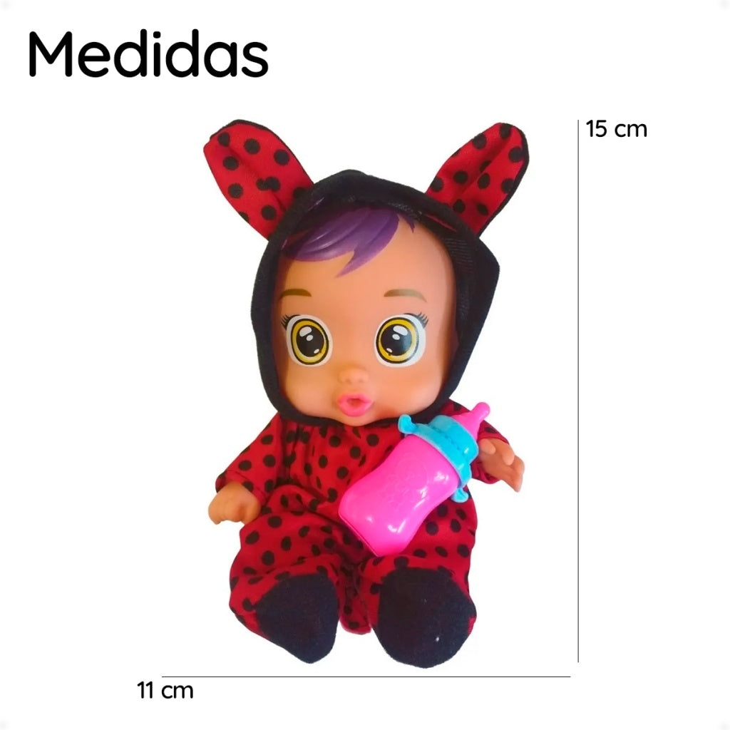 Muñeca Bebe Baby Doll Lovely Llorona Sonido 20cm