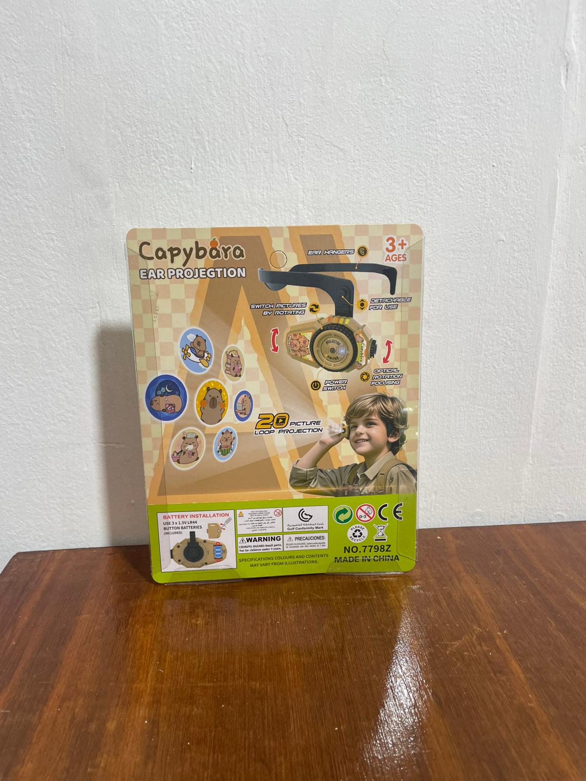 Vincha Proyector Infantil De Capibara 20 Imagenes