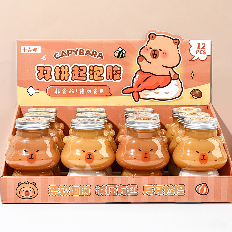 Slime De Capibara En Pote Fidget Toy