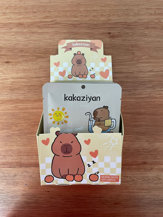 Mascarilla Facial Hidratante Capibara Pack X 6