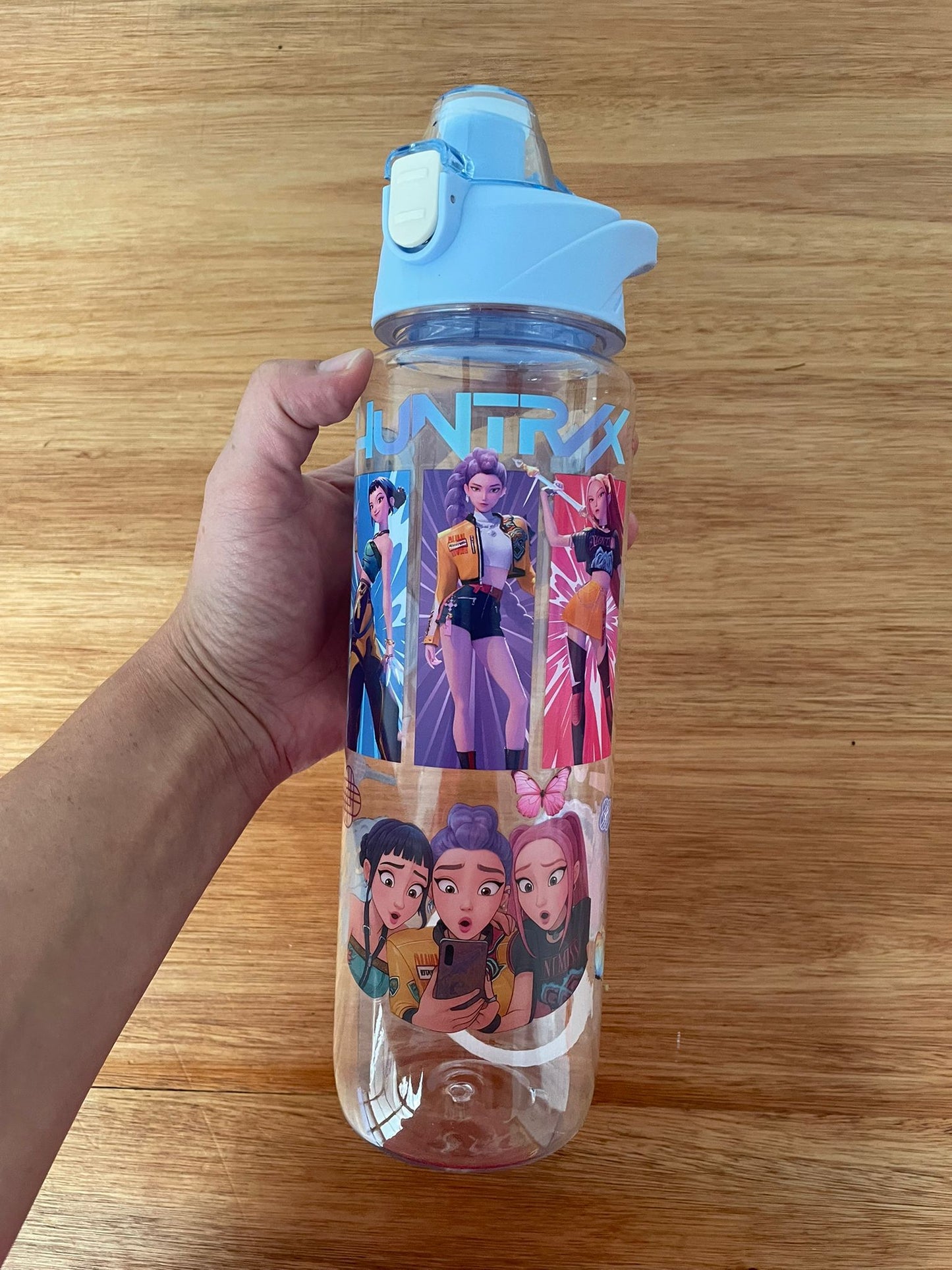 Botella Cantimplora 1lt Guerreras Kpop Demon Hunters