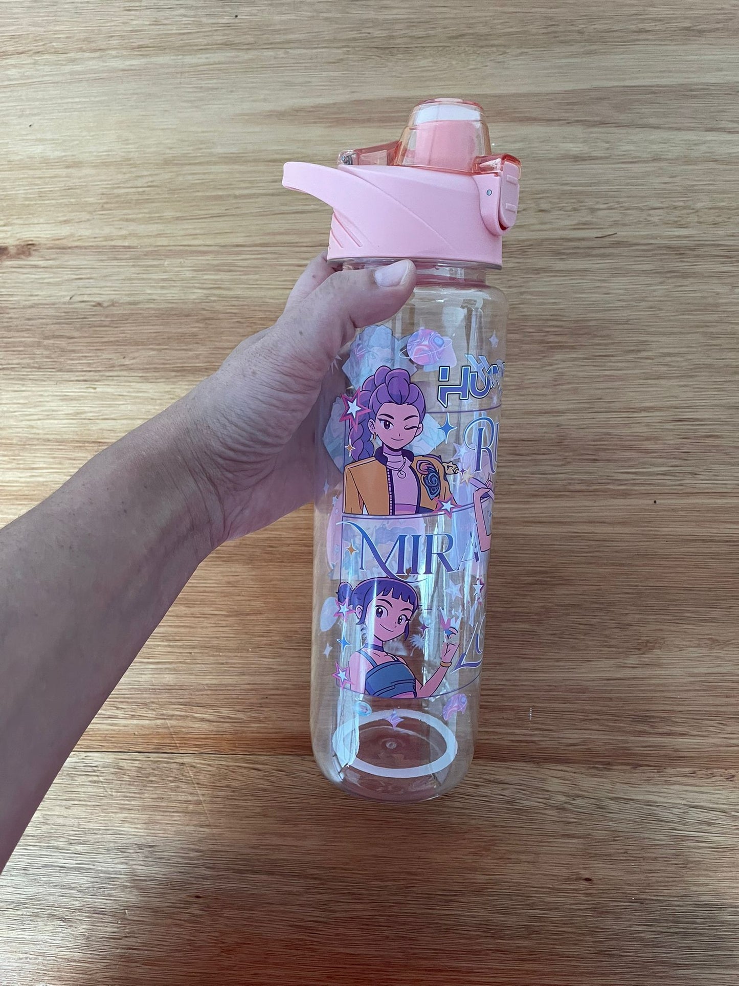 Botella Cantimplora 1lt Guerreras Kpop Demon Hunters