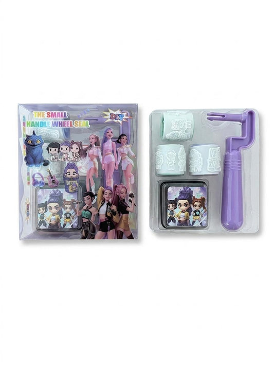 Juego De Sellos Guerreras Kpop Demon Hunters