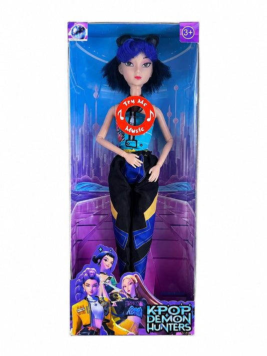 Muñeca Guerrera Kpop Zoey Articulada 25cm C Sonido