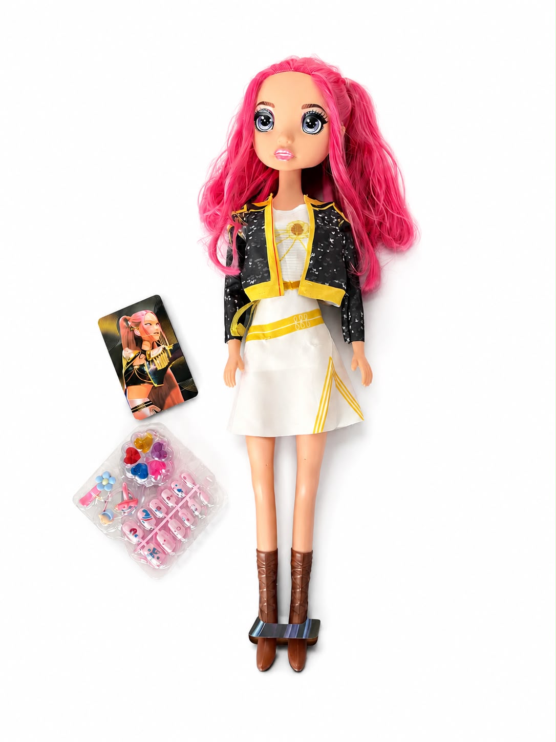 Muñeca Guerrera Kpop Mira 60cm Con Accesorios