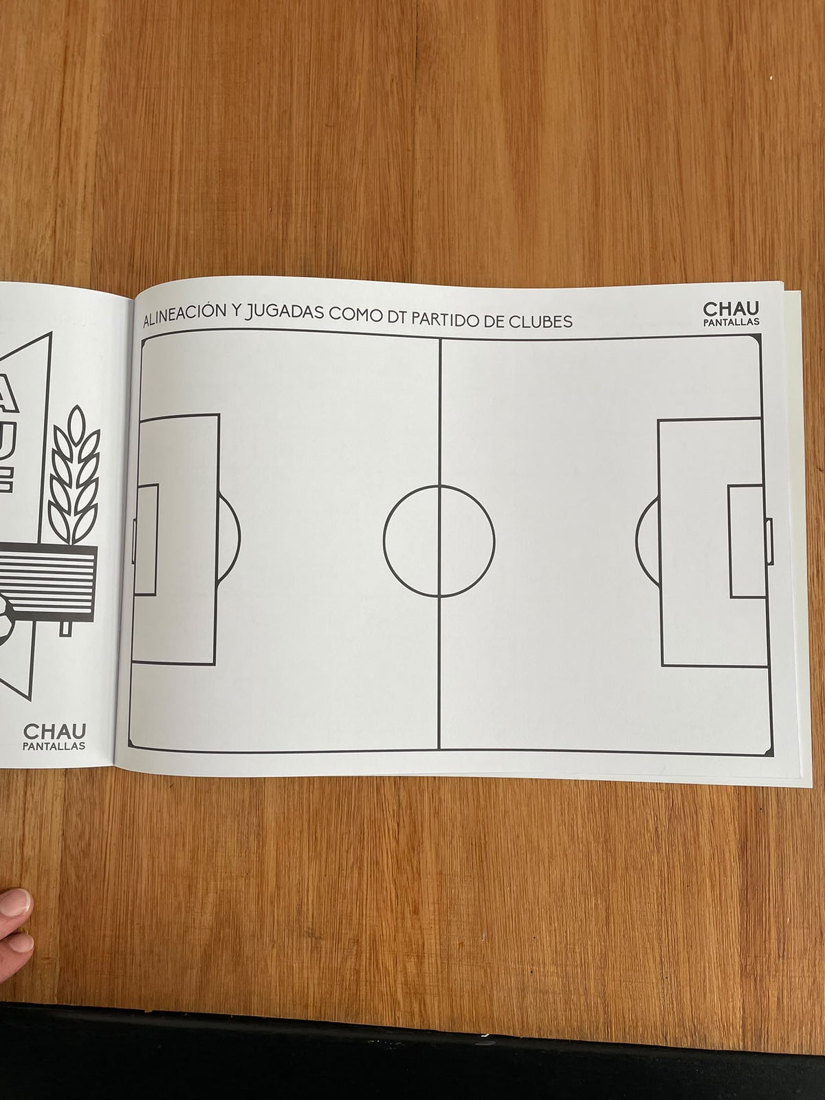 Block Futbol Al Angulo Chau Pantallas 50 Stickers