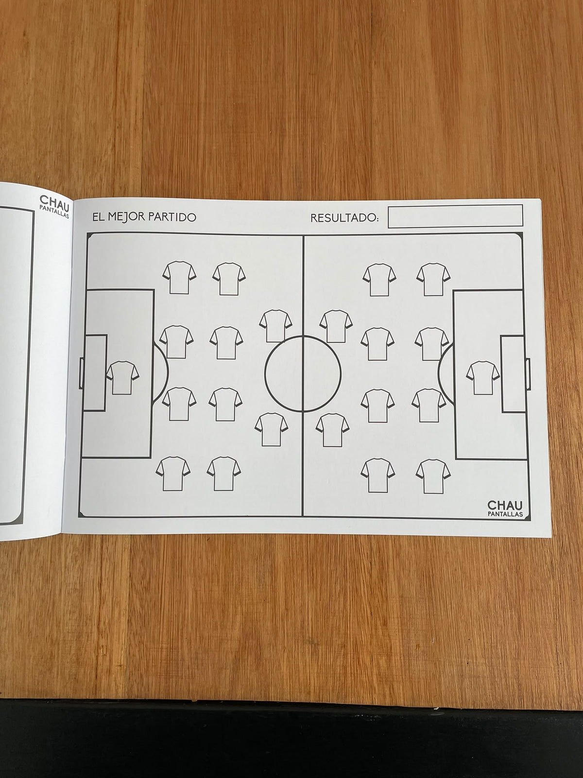 Block Futbol Al Angulo Chau Pantallas 50 Stickers