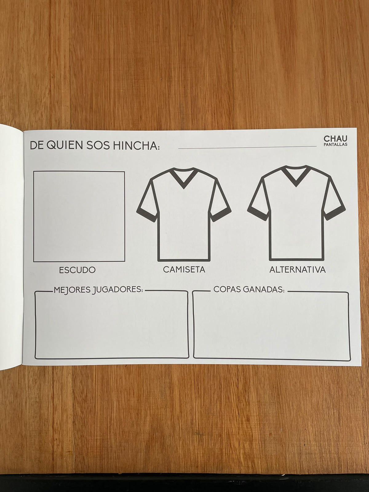 Block Futbol Al Angulo Chau Pantallas 50 Stickers