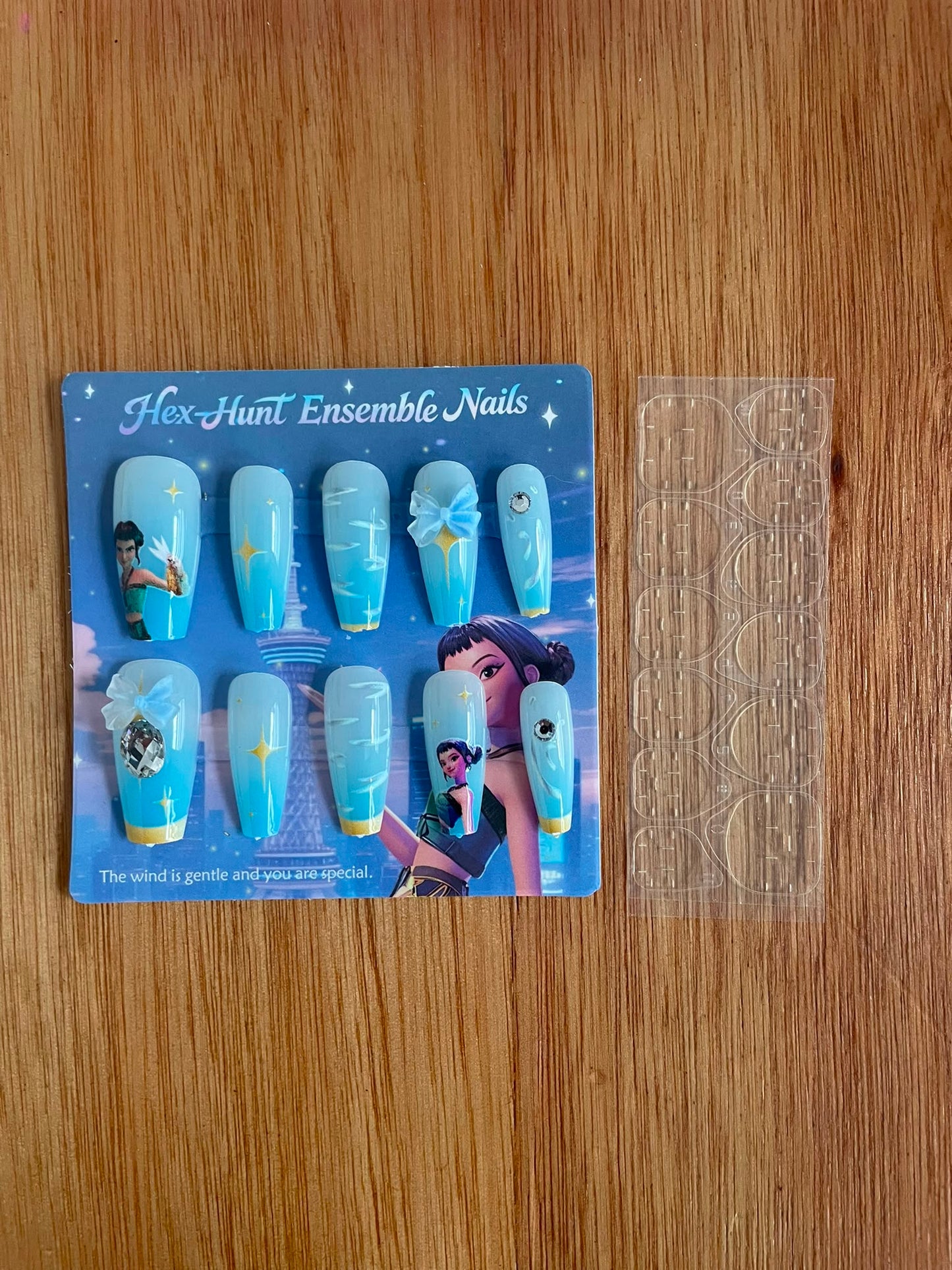 Uñas Postizas Infantiles Guerreras Kpop 3 Modelos para elegir