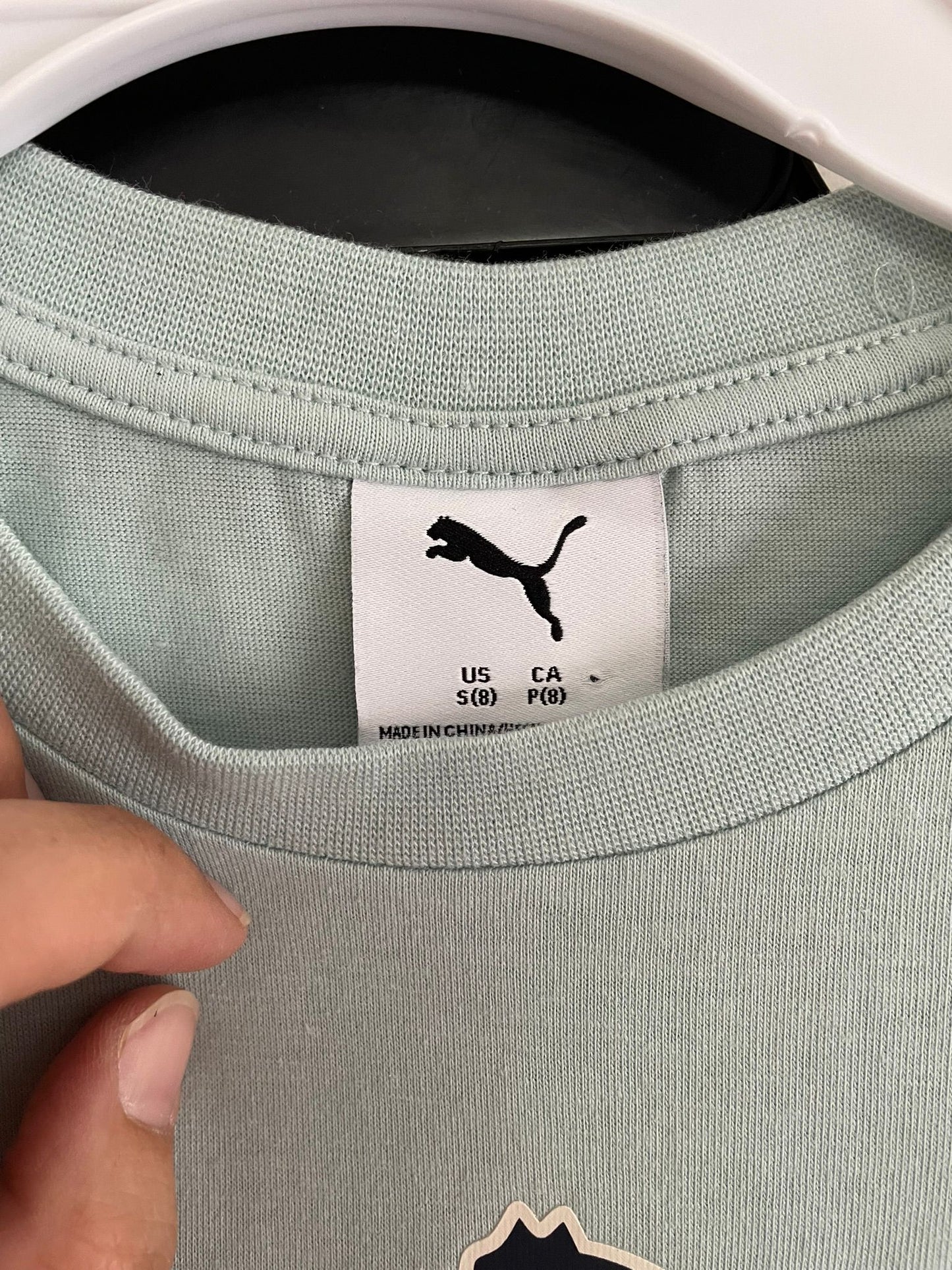 Conjunto Remera Musculosa y Short Puma Talle 8