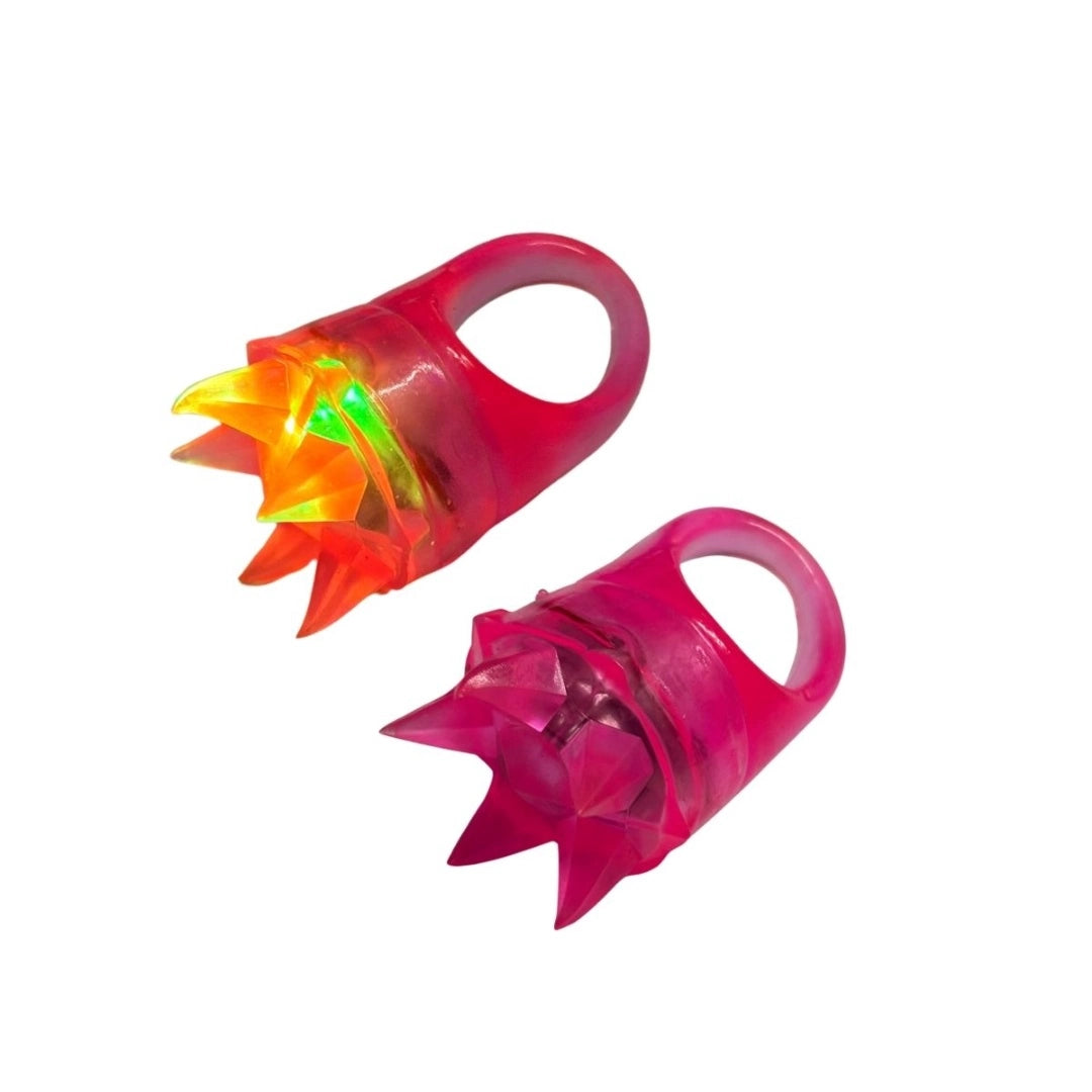 Anillos Silicona Con Luz Led Surtidos X10 Cotillon