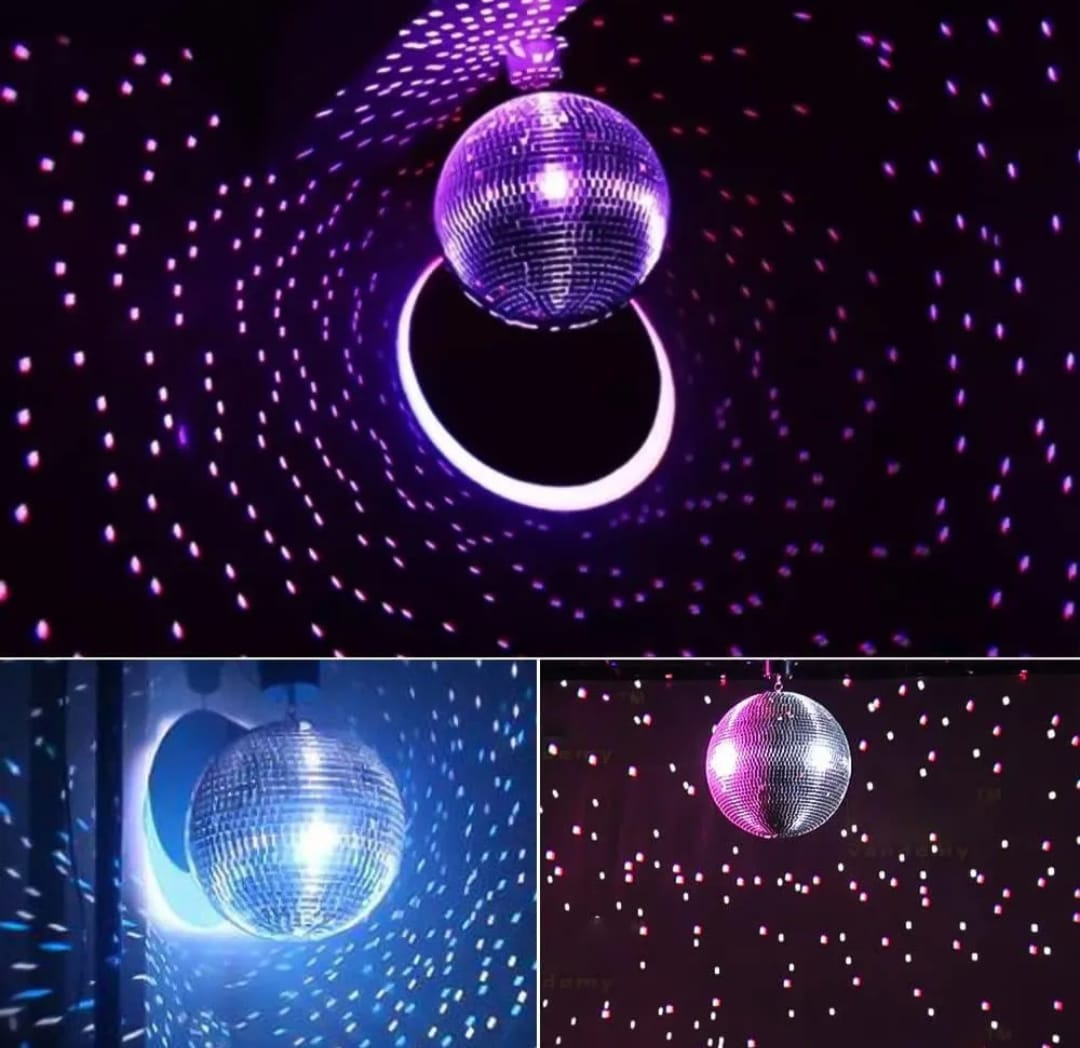 Esfera Espejos Bola De Disco 30 cm Fiesta Nostalgia