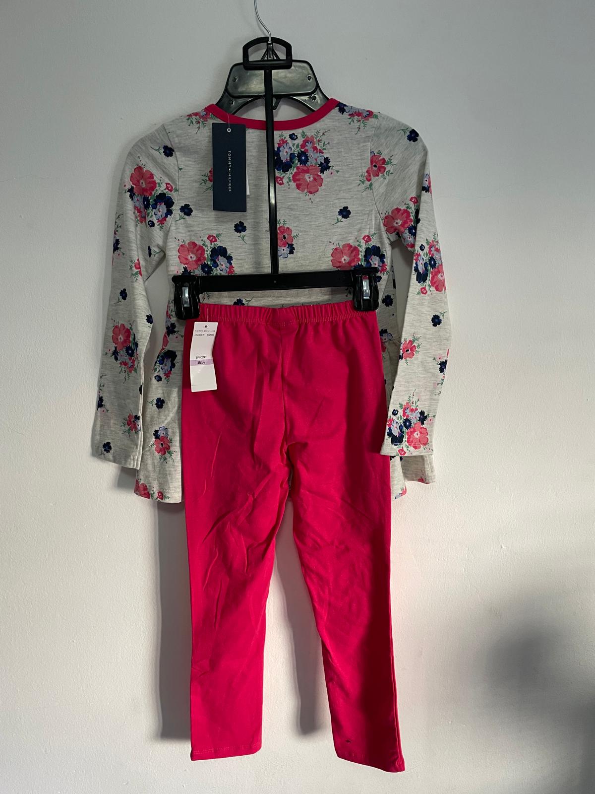 Conjunto Remera Y Calza Tommy Hilfiger Talle 6