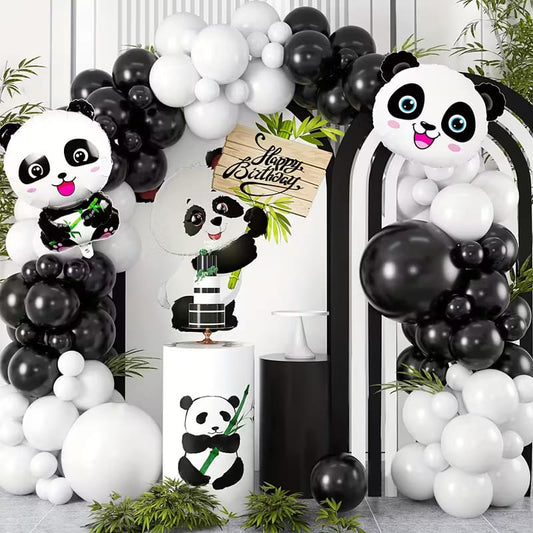 Pack De Globos De Oso Panda 99pcs Decoracion Cumple