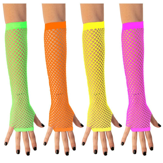 Guantes De Red Colores Fluo Pack X3 Pares